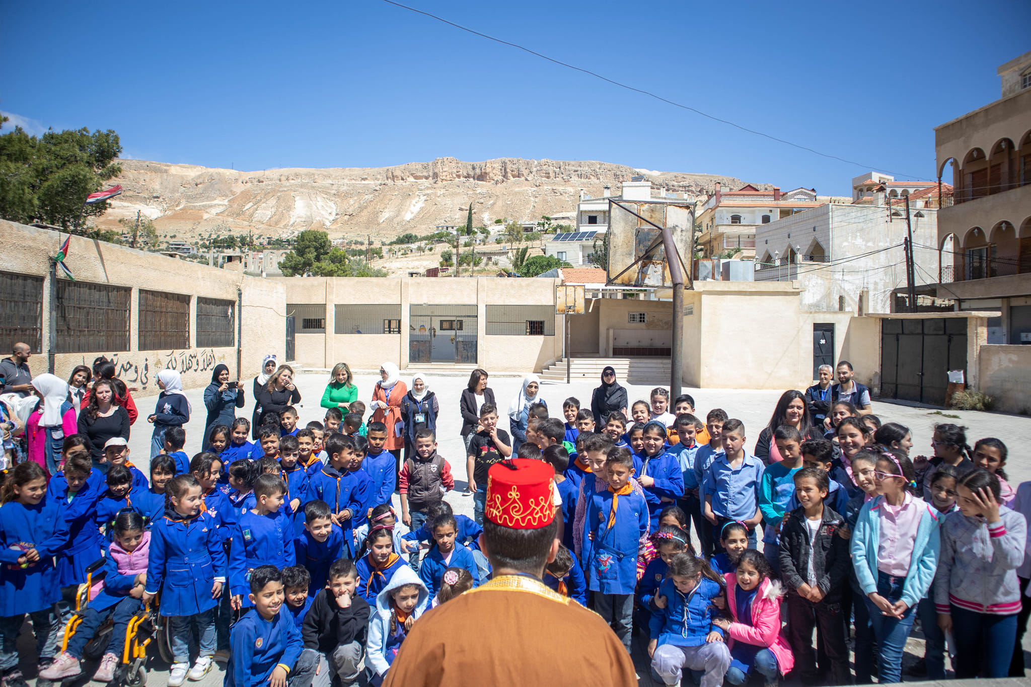 💚✨ لقطات جميلة لفريق الدعم النفسي